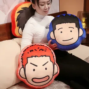 Anime 5 Styles SLAM DUNK Interior Q Version Action Model Double Sided Cute Pillow Doll