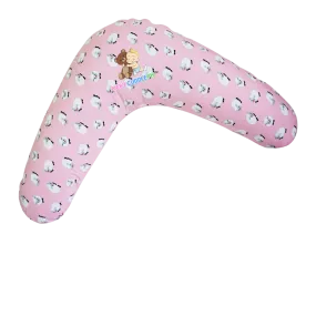 Babycuddle Nursing Pillow (Multi-use) - Little Sheep in Pink