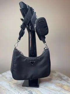 Brand Ne Prada Re Edition 2005 Re Nylon Bag Black