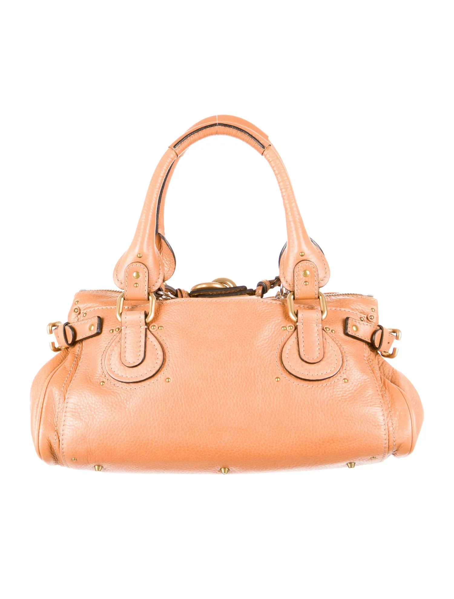 Chloé Chloe Paddington Leather Light Brown Bag Handbag  ladies