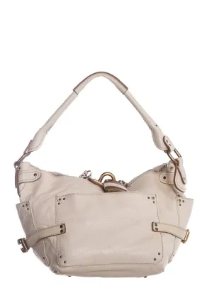 Chloé Cream Paddington Hobo Bag DS