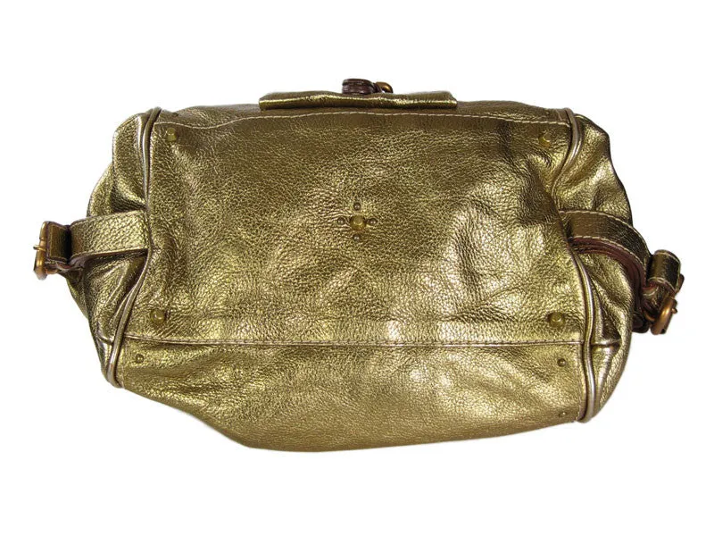 Chloé  Gold Front Pocket Paddington
