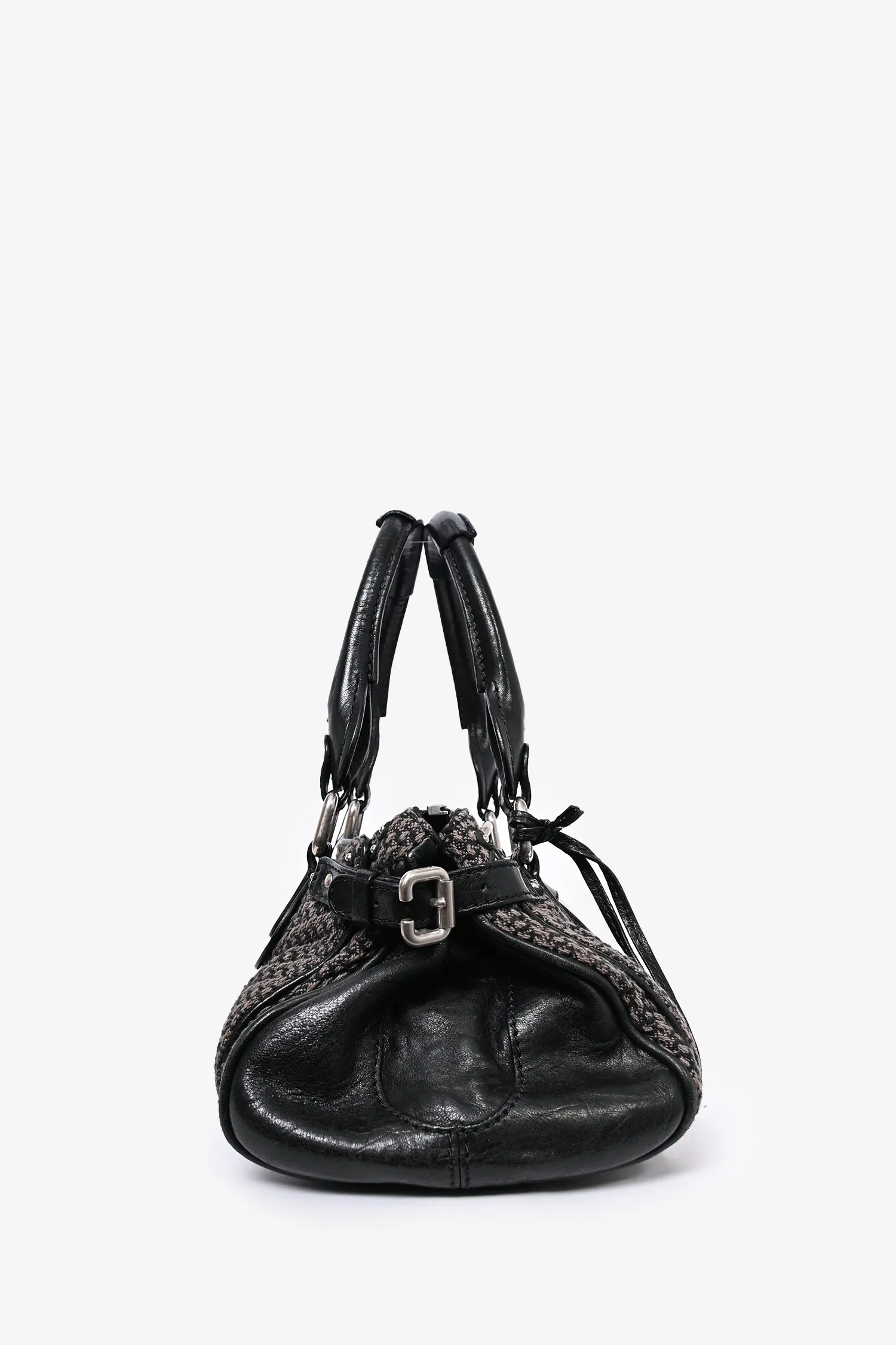 Chloe 2007 Grey/Black Tweed Paddington Bag