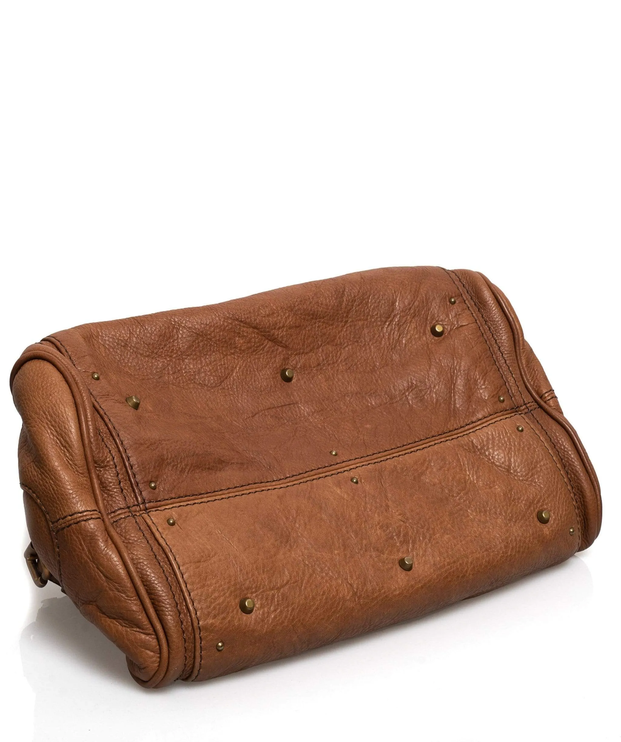 Chloe Paddington Camel Leather Bag - CW1283