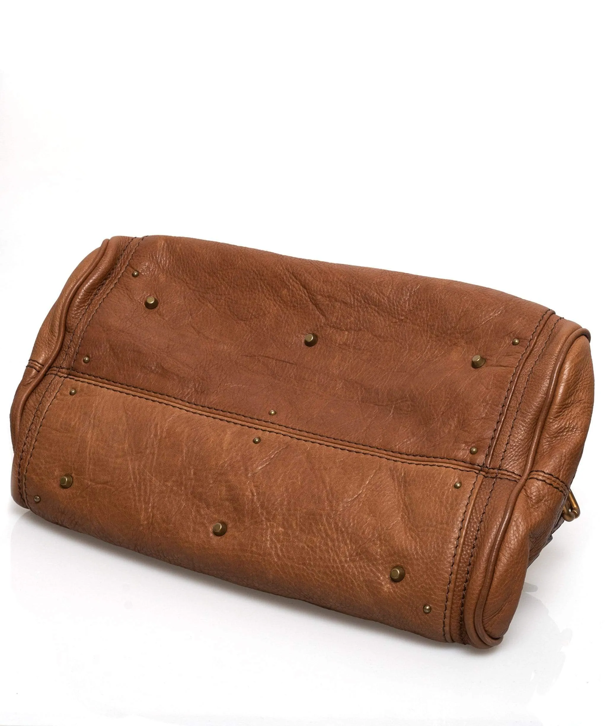 Chloe Paddington Camel Leather Bag - CW1283