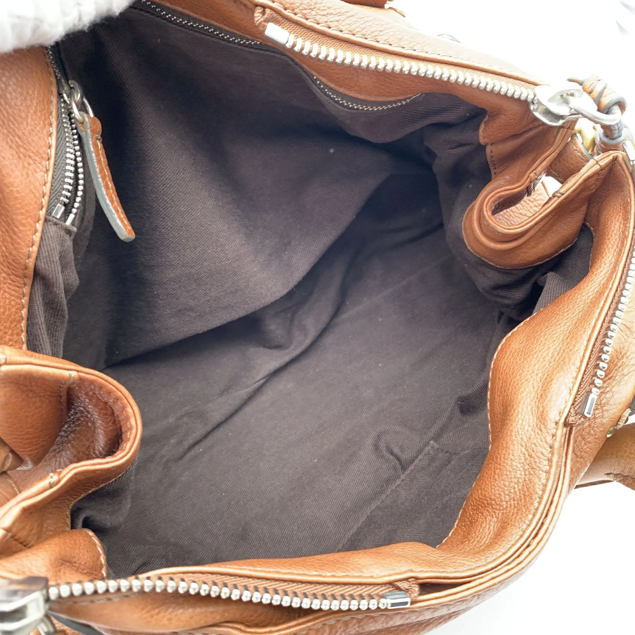 Chloe Tan Light Brown Leather Paddington Bag Tote Satchel Handbag