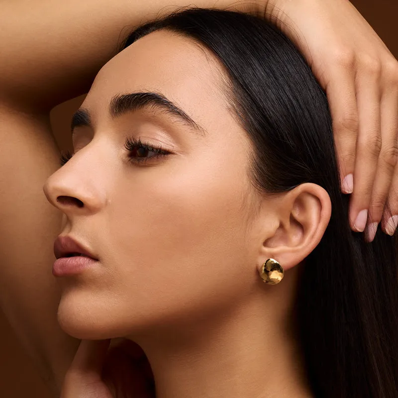 Dune Stud, Large, Gold