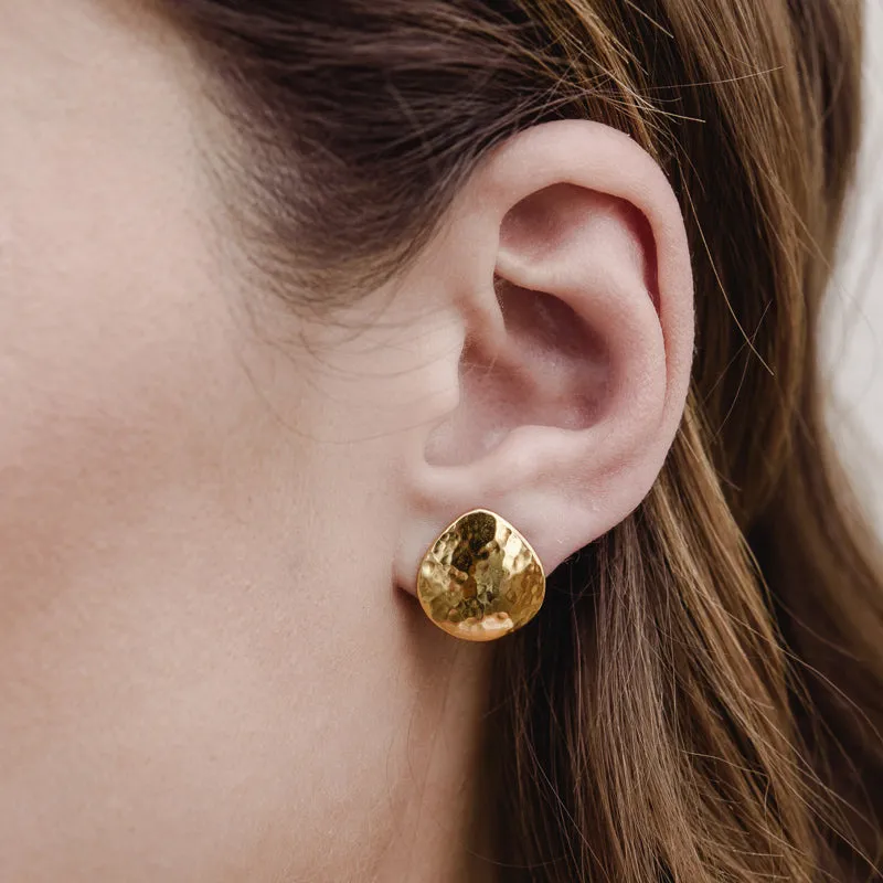 Dune Stud, Large, Gold