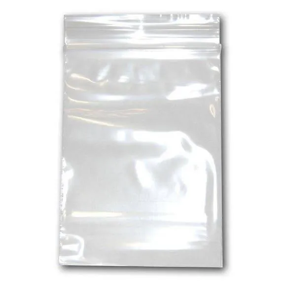 N/N Reclosable Jewellery Bags - 3" x 4"
