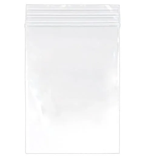 N/N Reclosable Jewellery Bags - 3" x 6"