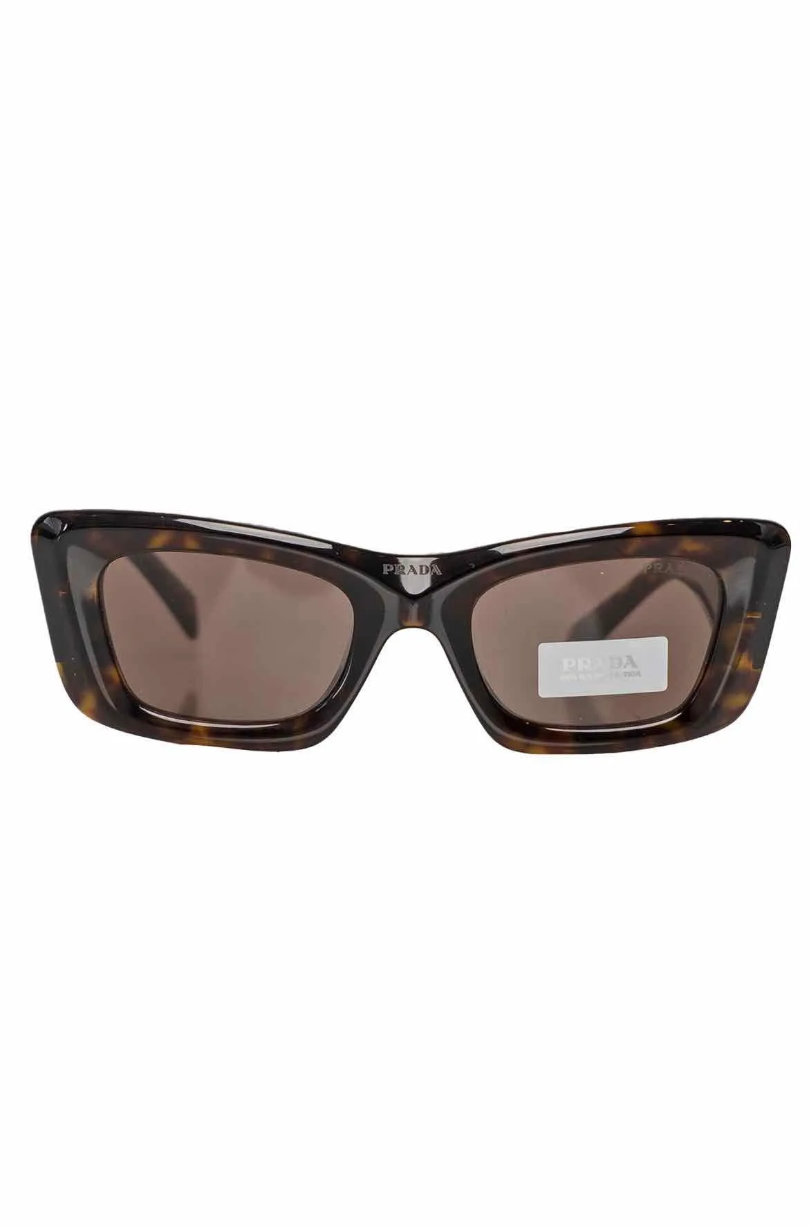 Prada Triangle Logo Turtoise Brown Eyewear
