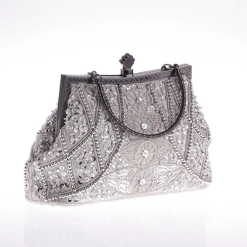Women's Vintage Style Evening Bag Wedding Party Handbag