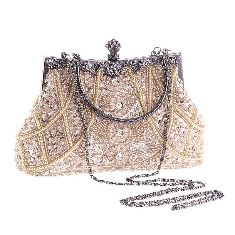 Women's Vintage Style Evening Bag Wedding Party Handbag