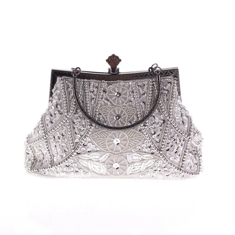 Women's Vintage Style Evening Bag Wedding Party Handbag