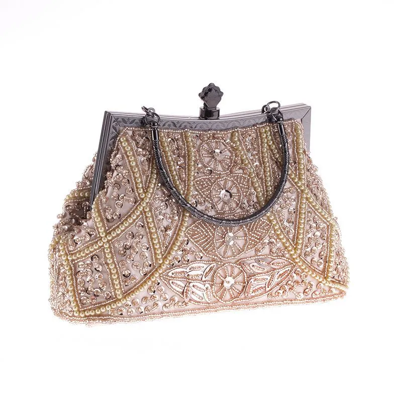 Women's Vintage Style Evening Bag Wedding Party Handbag