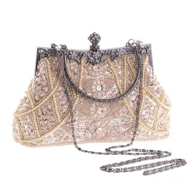 Women's Vintage Style Evening Bag Wedding Party Handbag