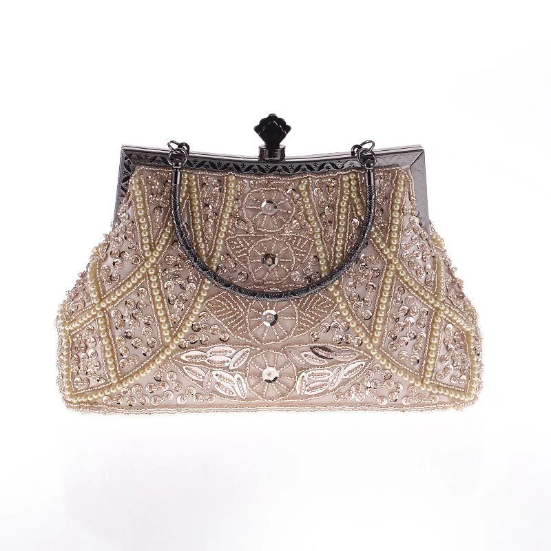 Women's Vintage Style Evening Bag Wedding Party Handbag